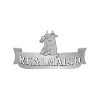 Realmalto - Logo Esteso con ombra BN